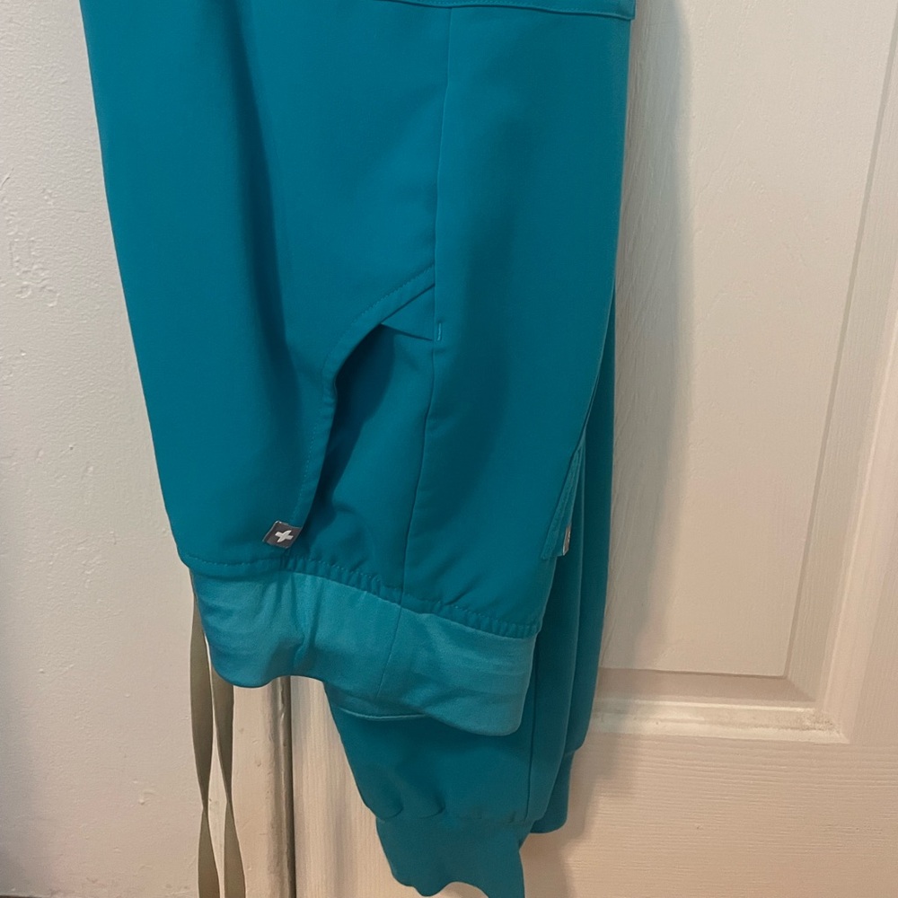 Figs Zamora Teal Joggers